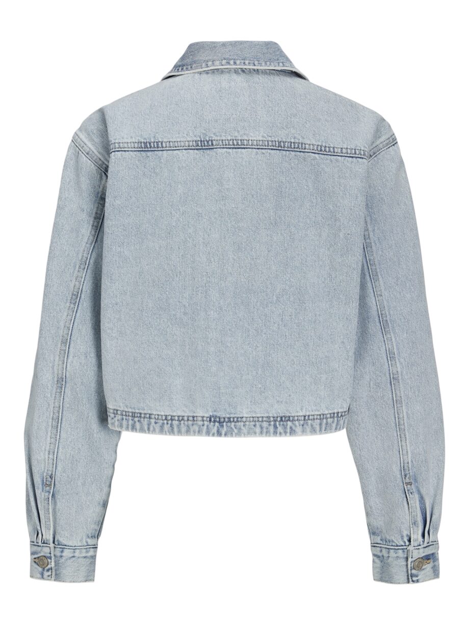 JJXX- JXAYLA CROPPED DENIM OVERSHIRT DNM