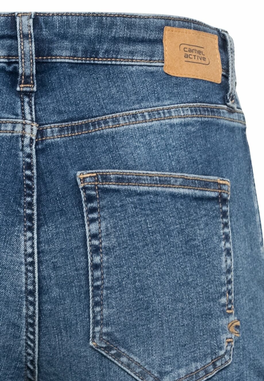 Camel - Straight Fit 5-Pocket Jeans