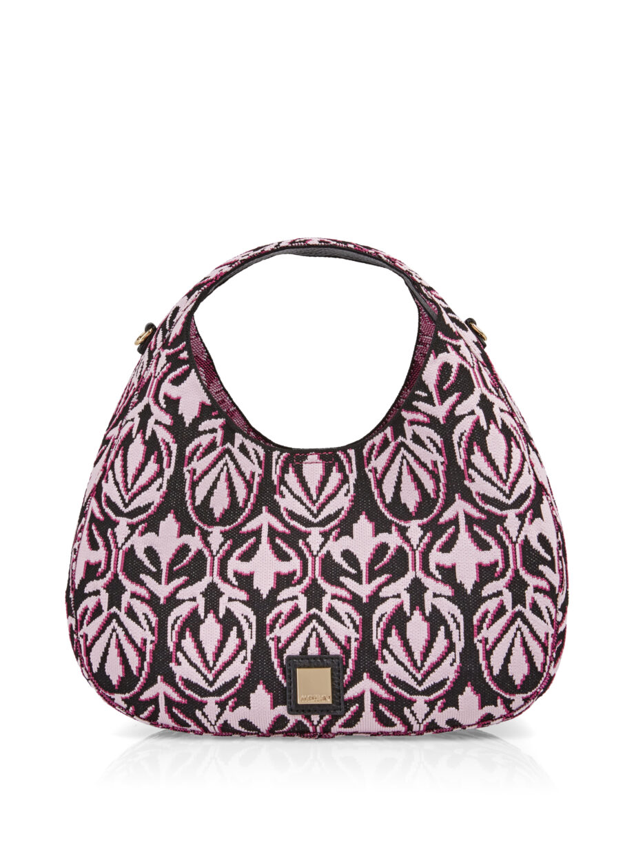 Marc Cain - Henkeltasche im Jacquard-Strick