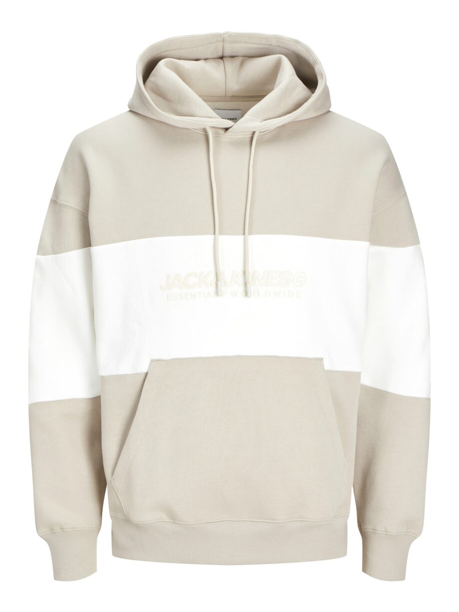 Jack & Jones - JJELEGACY BLOCKING SWEAT HOOD NOOS