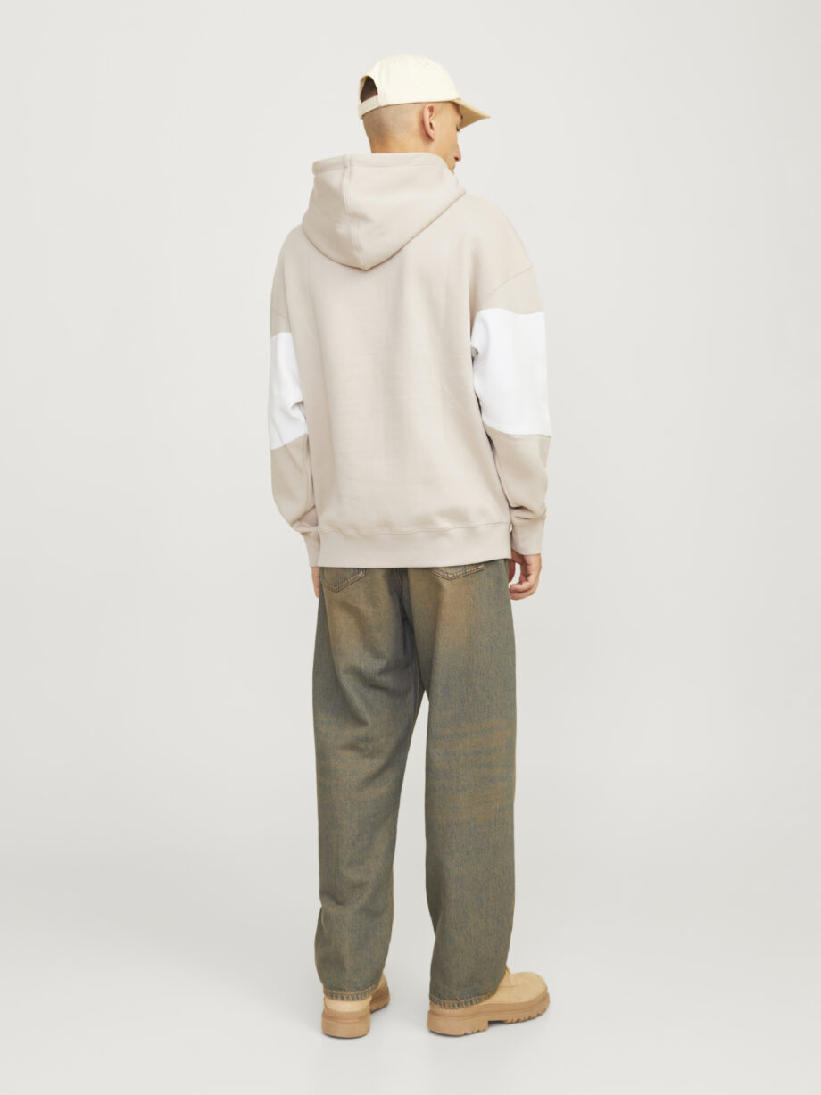 Jack & Jones - JJELEGACY BLOCKING SWEAT HOOD NOOS