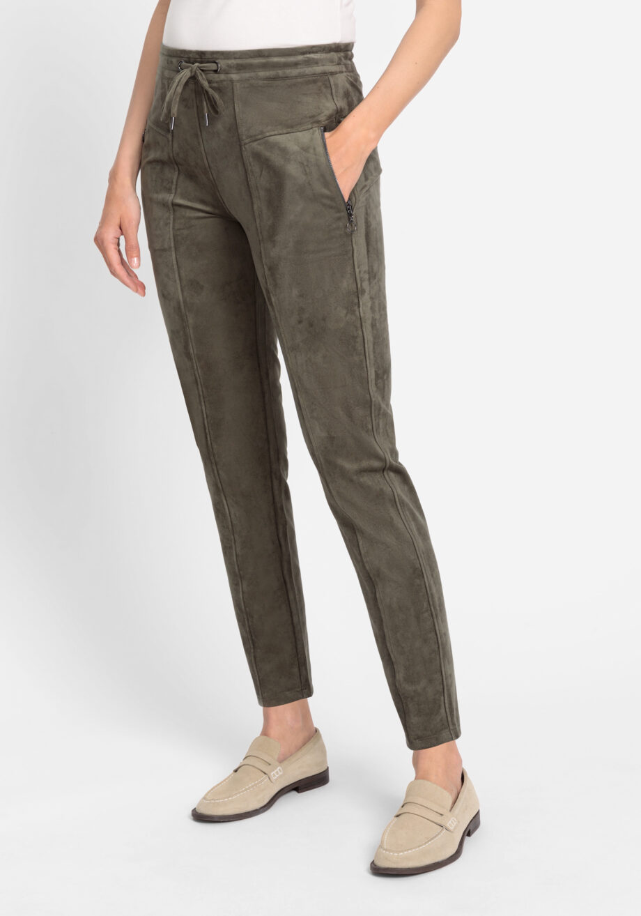 Olsen - Trousers Casual Cropped