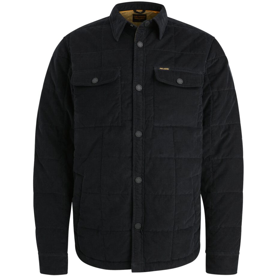 PME - Long Sleeve Shirt Padded Quilted Fine Corduroy