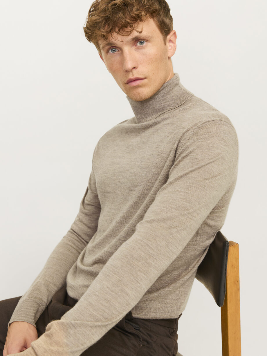 Jack & Jones - JPRBLAMERINO KNIT ROLL NECK