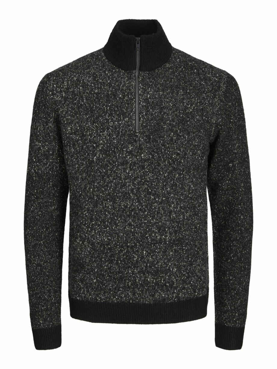 Jack & Jones - JCOSPACE KNIT HALF ZIP SN