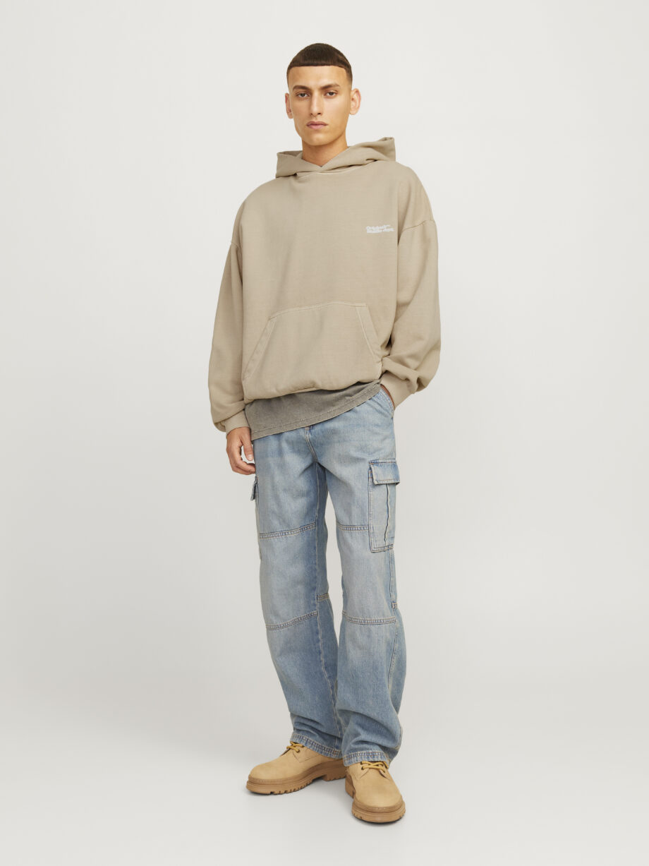 Jack & Jones - JORVERMONT WASH SWEAT HOOD