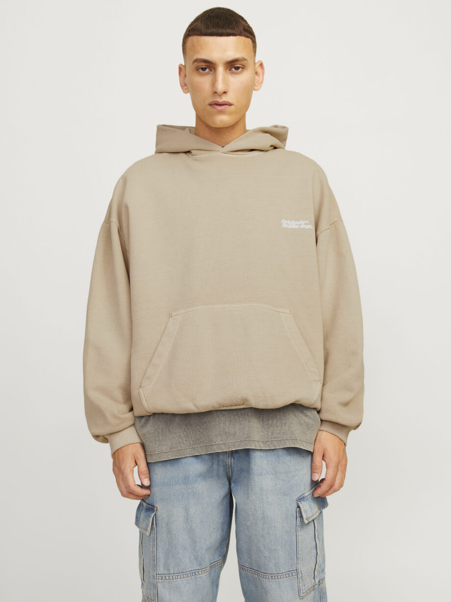 Jack & Jones - JORVERMONT WASH SWEAT HOOD