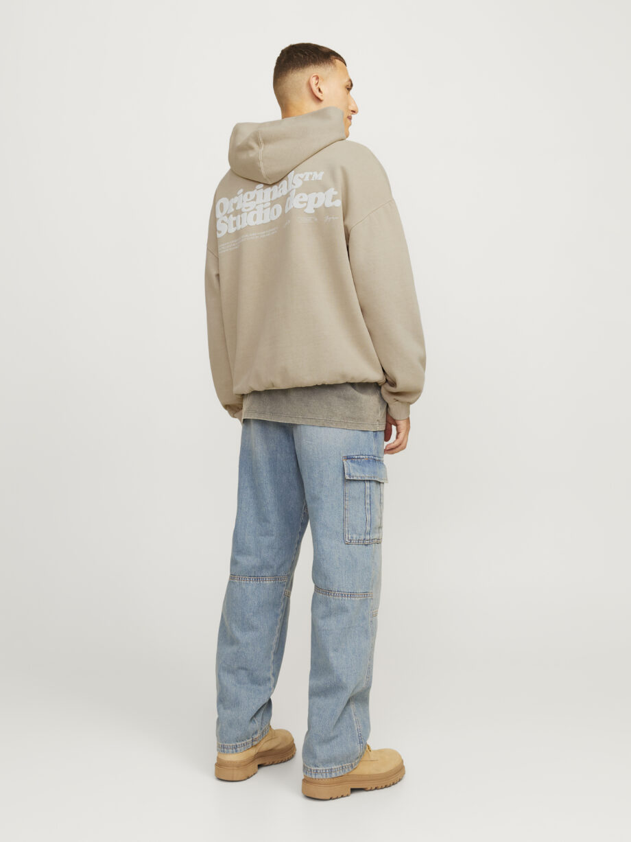 Jack & Jones - JORVERMONT WASH SWEAT HOOD