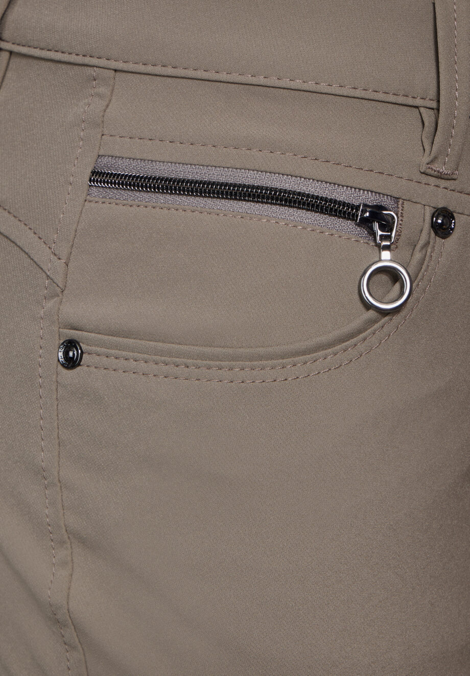 Street One - Hose mit Zipper Details