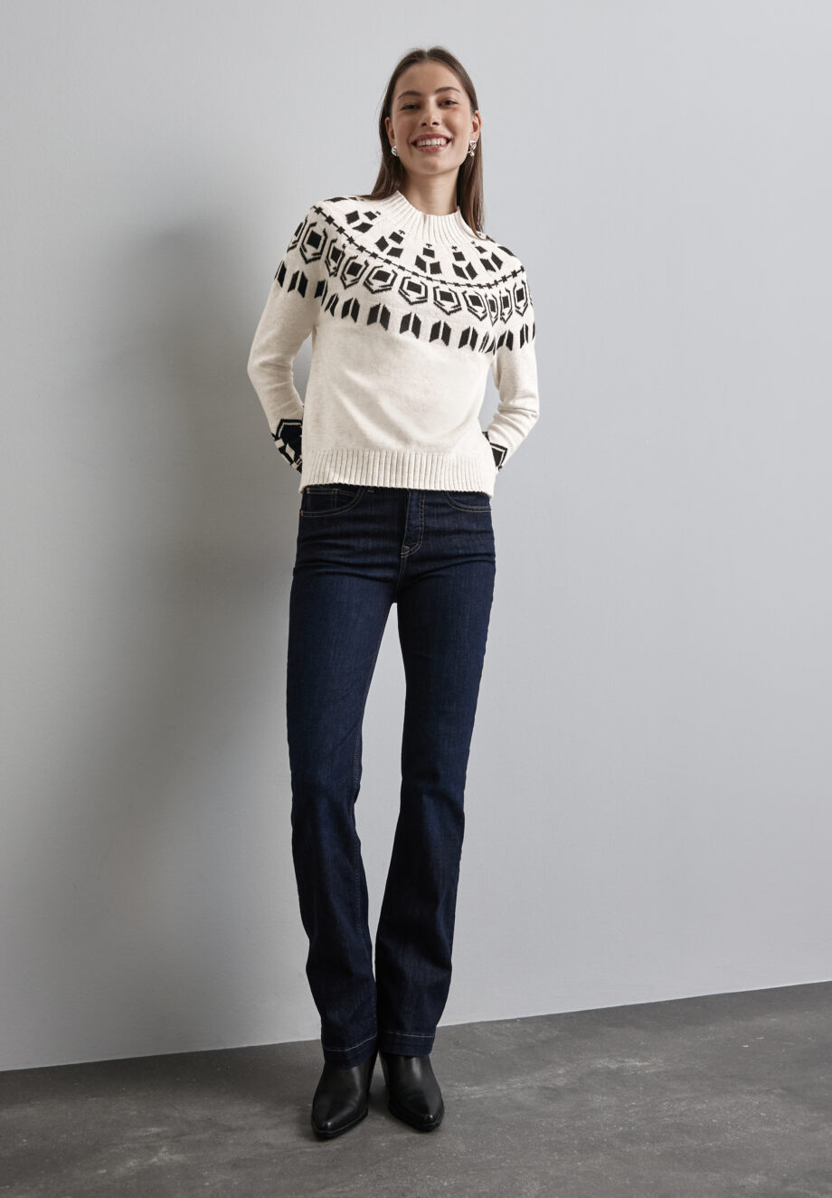 Street One - Jaquard Pullover